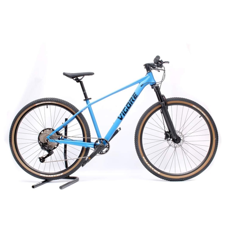 bicycle 29 inch vicore race ready 1×12 gear system lockout fron shock