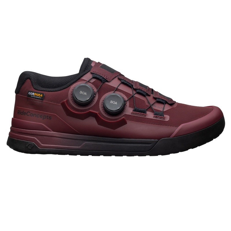 Ride Concepts Hellion Elite Boa Flat Shoes – US 11 – Crimson
