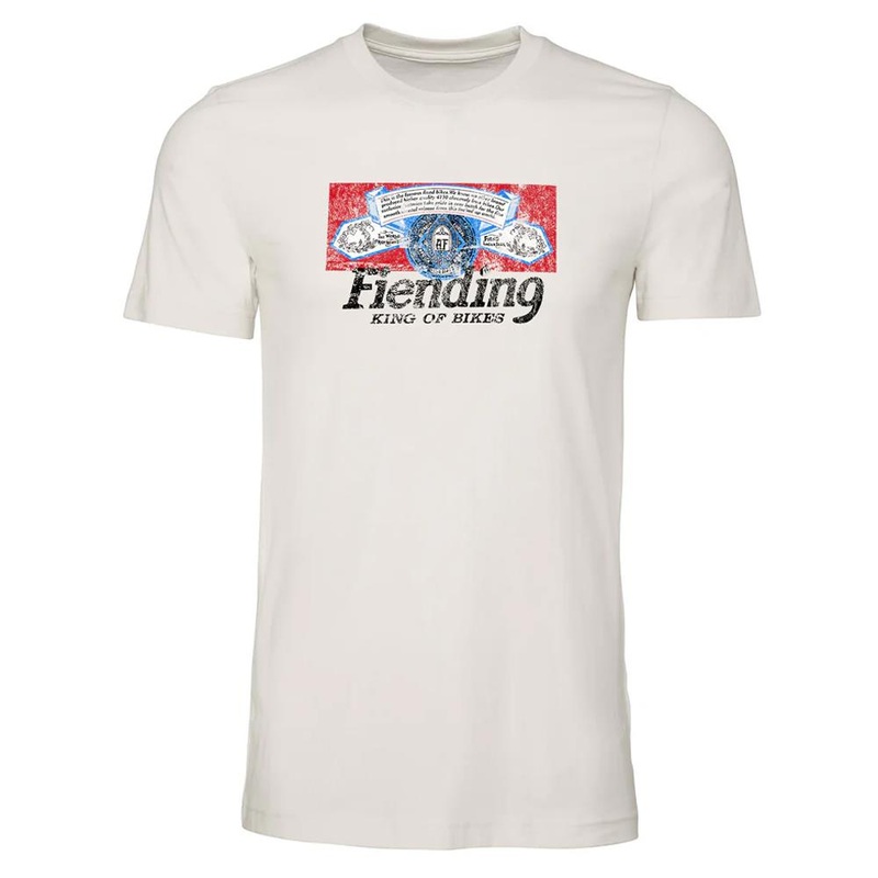 Fiend King of Bikes T-shirt – Vintage White