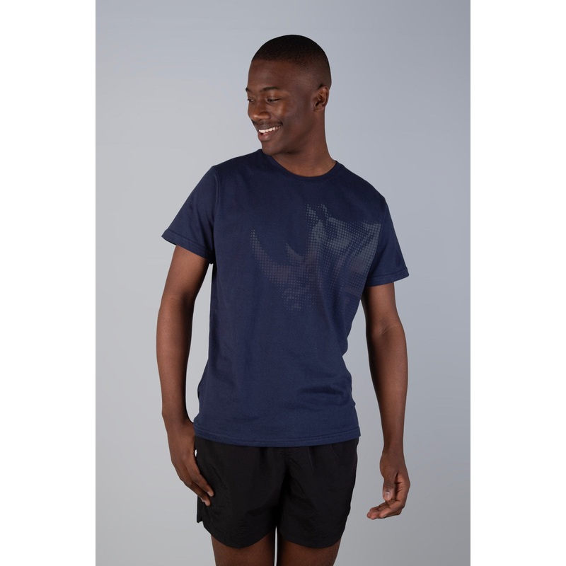 Pixelrino 24 – Mens S/S Tee Navy