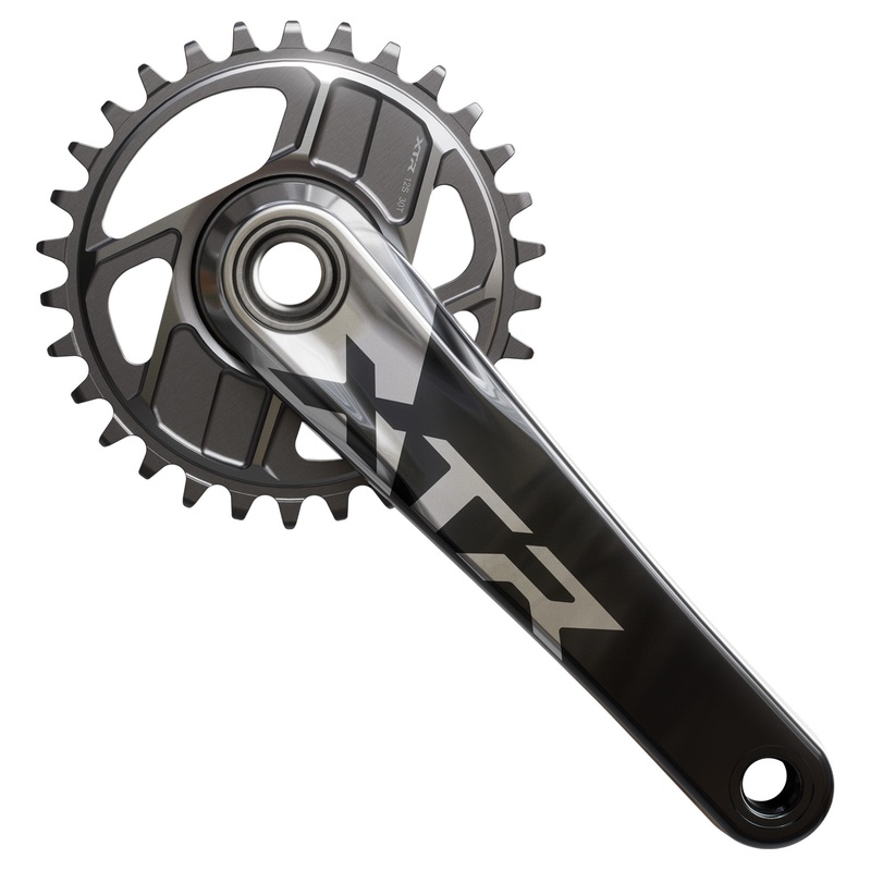 Shimano FC-M9220 XTR Crankset – 68-73mm and BB86-92 – 24mm – Shimano Direct Mount – 165mm – Black
