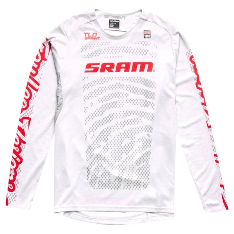 TLD Sprint Long Sleeve Jersey – M – Sram Shifted Cement