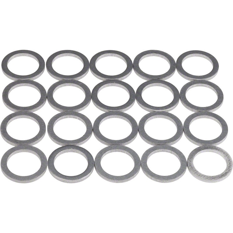 Wheels Manufacturing 1.2mm Aluminum Chainring Spacer Bag/20