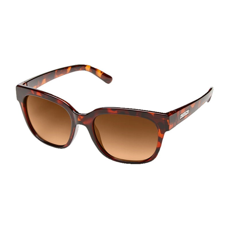 Affect Sunglasses Tortoise W/ Polarized Brown Gradient