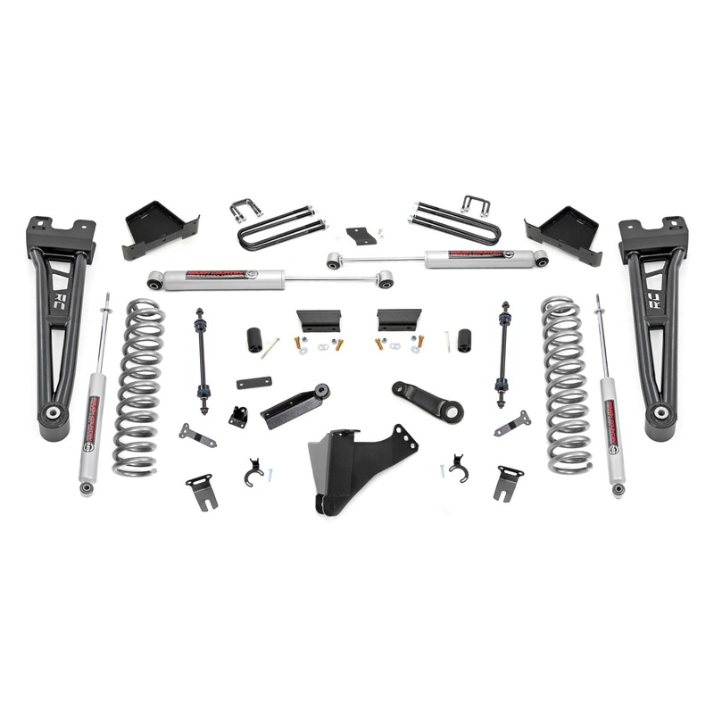 Rough Country | 4.5 Inch Lift Kit | Radius Arm | Diesel | Ford F-250/F-350 Super Duty (23-26) | 400330