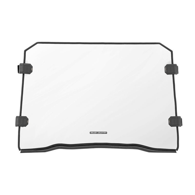 Rough Country | Full Windshield | w/ Factory Visor | Polaris RZR XP 1000 | 98182010