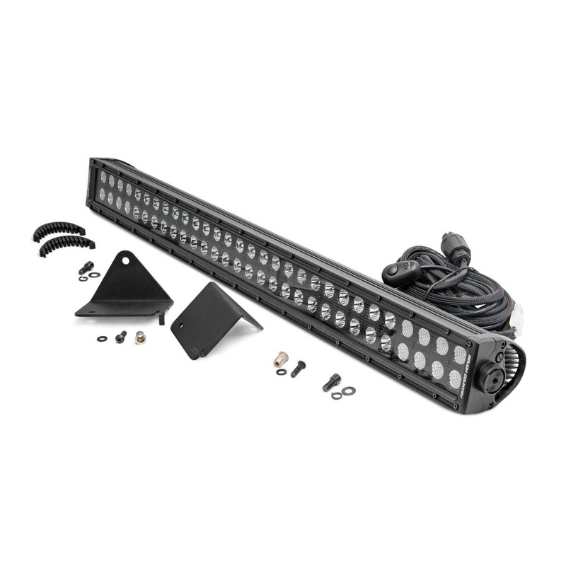 Rough Country | LED Light | Under Bed | 30″ Black Dual Row | Can-Am Defender HD 5/HD 8/HD 9/HD 10 | 71014