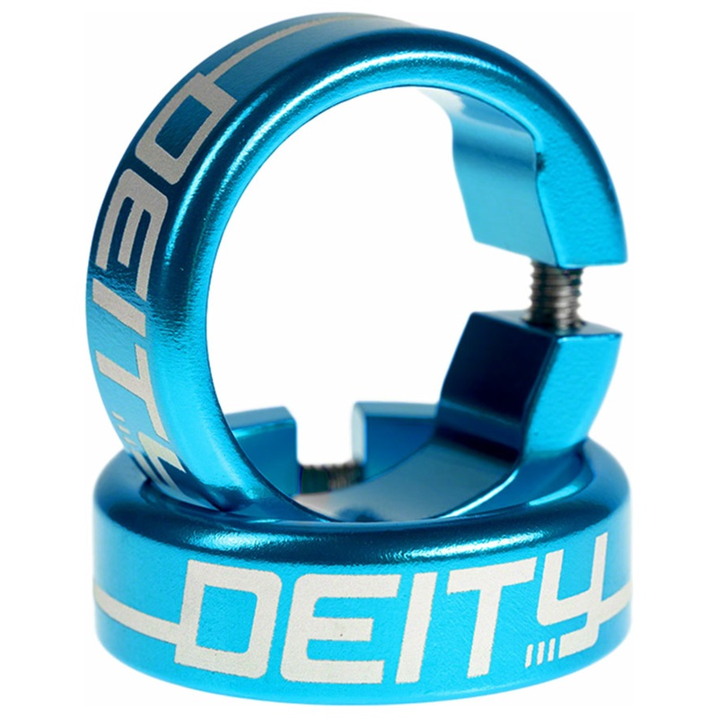 Deity Grip Clamps – Grip Clamps – Blue