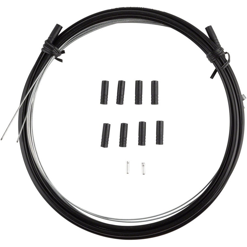Jagwire Basics Shift DIY Cable Kit, SRAM/Shimano, Black