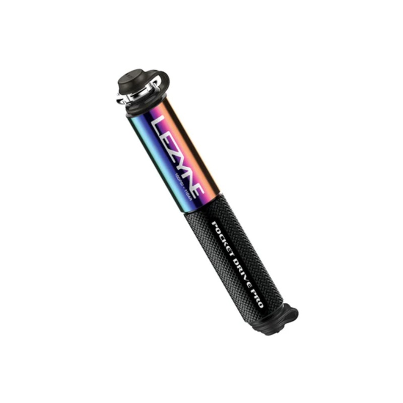 Lezyne Pocket Drive Pro Compact Bicycle Hand Pump NeoMetallicBlack