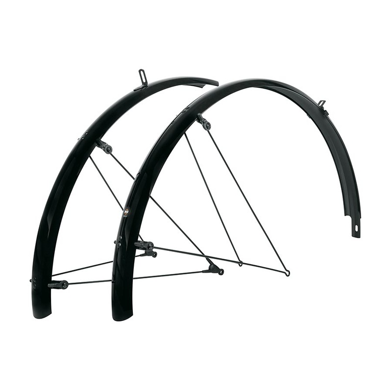 SKS B45 Bluemels Full Coverage Fender Set – 45mm 700 x 28-37 Black
