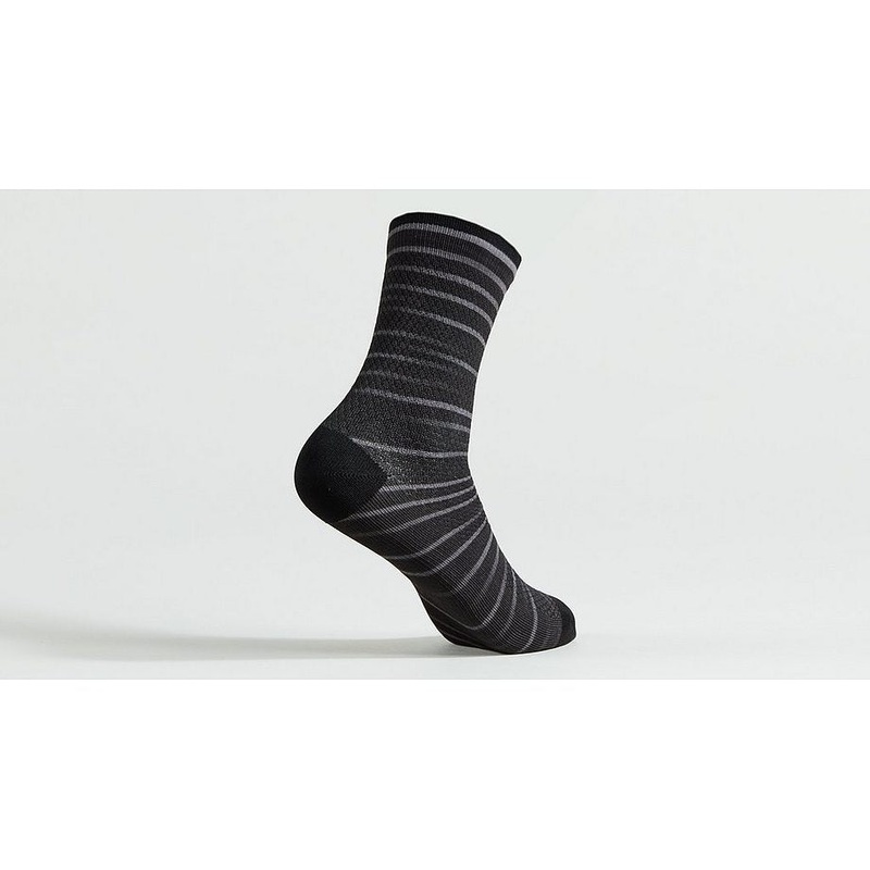 Soft Air Mid Sock – Black Mirage