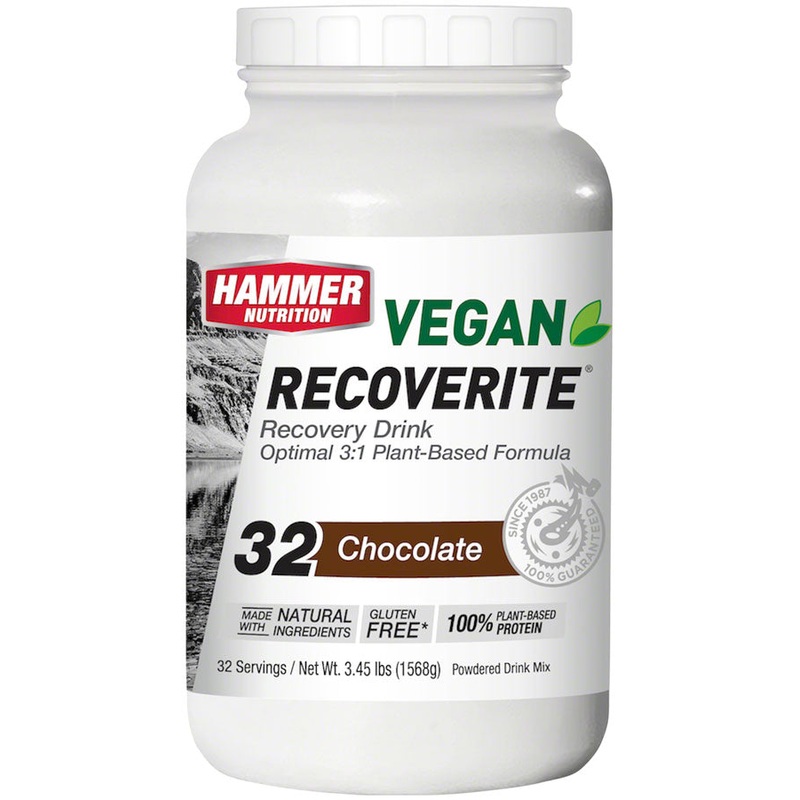 Hammer Vegan Recoverite Drink Mix: Chocolate 32 Servings