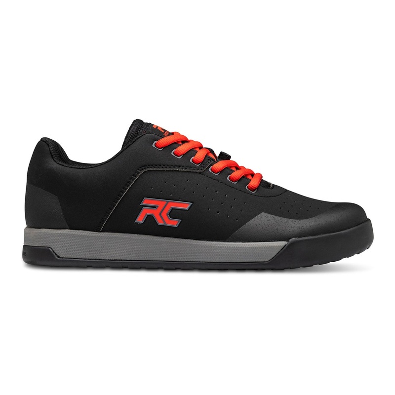 Ride Concepts Hellion Flat Shoes – US 11.0 – Black – Red