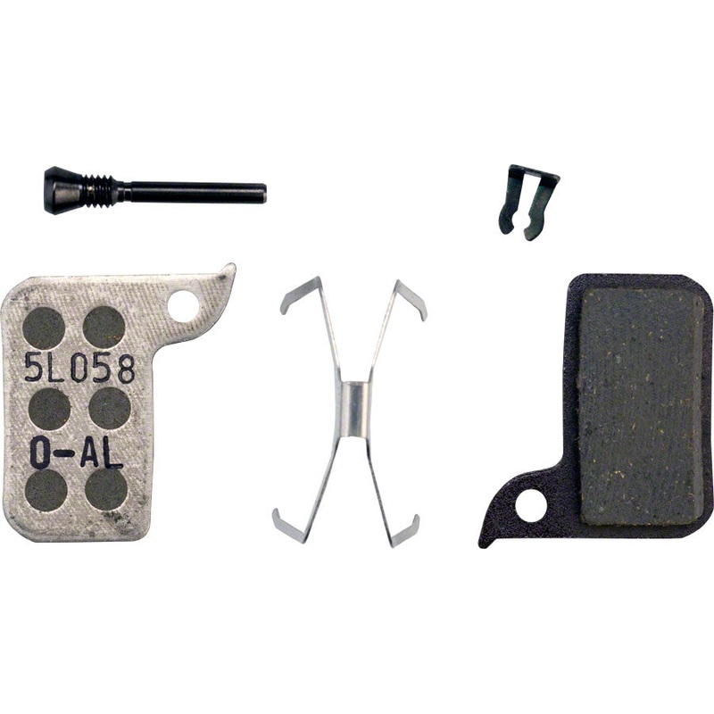 SRAM Disc Brake Pads – Organic Compound, Aluminum Backed (Quiet/Light), Monoblock, SRAM Hydraulic Road Disc, Level A1