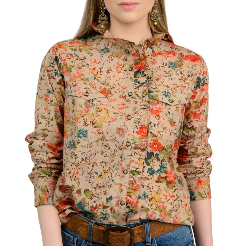 Ivy Jane Floral Eyelet Shirt