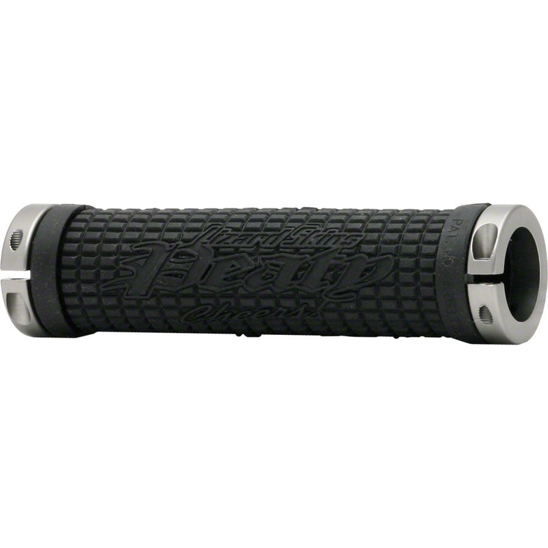 Lizard Skins Peaty “Cheers” Lock-On Grips Black