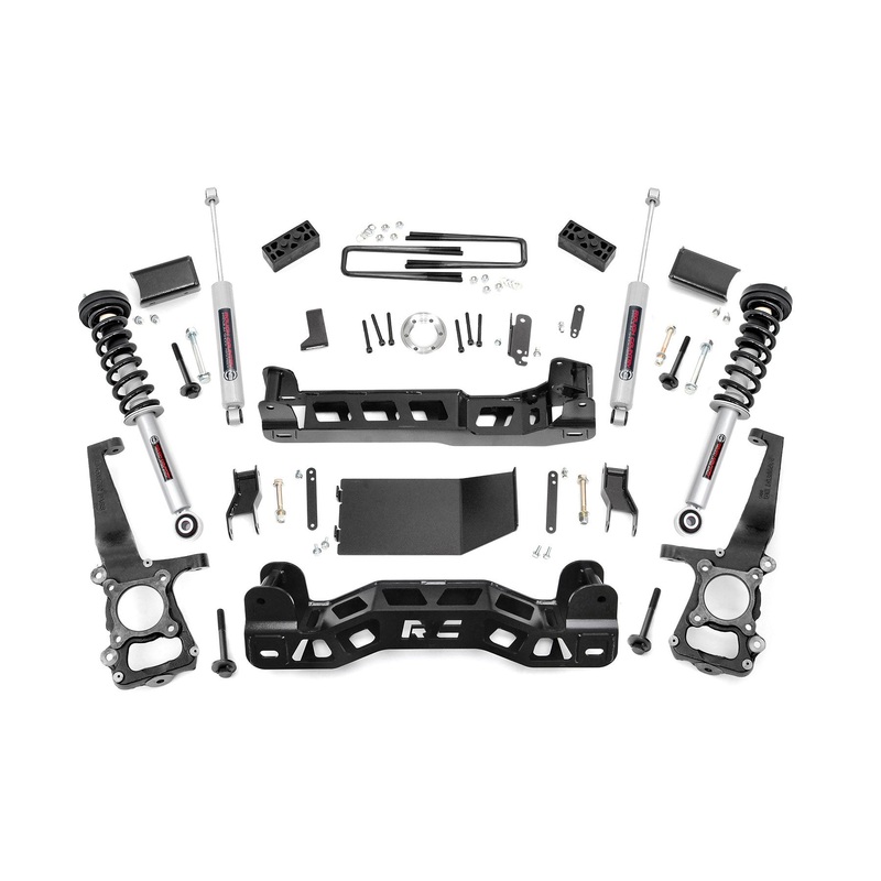 Rough Country | 4 Inch Lift Kit | N3 Struts | Ford F-150 4WD (2009-2010) | 59931