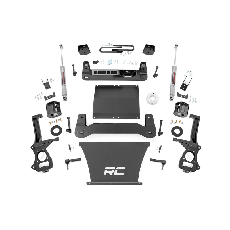 Rough Country | 6 Inch Lift Kit | Mono Leaf Rear | N3 | GMC Sierra 1500 2WD (2025-2026) | 111530