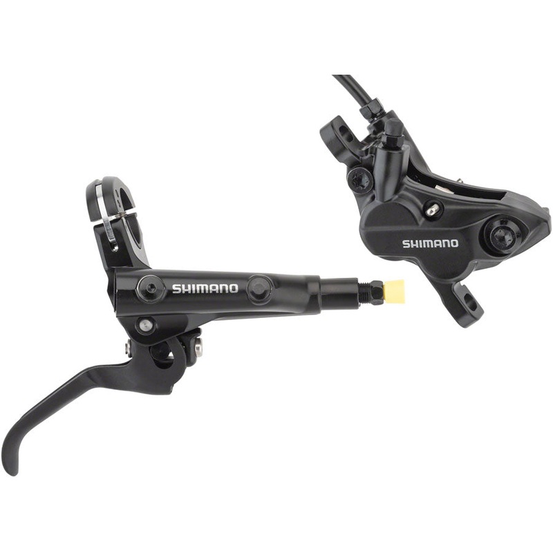 Shimano Deore BL-MT501/BR-MT520 Disc Brake and Lever – Rear, Hydraulic, Post Mount, Black
