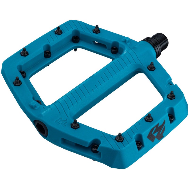 RaceFace Chester Pedals – Platform, Composite, 9/16″, Large, Turquoise