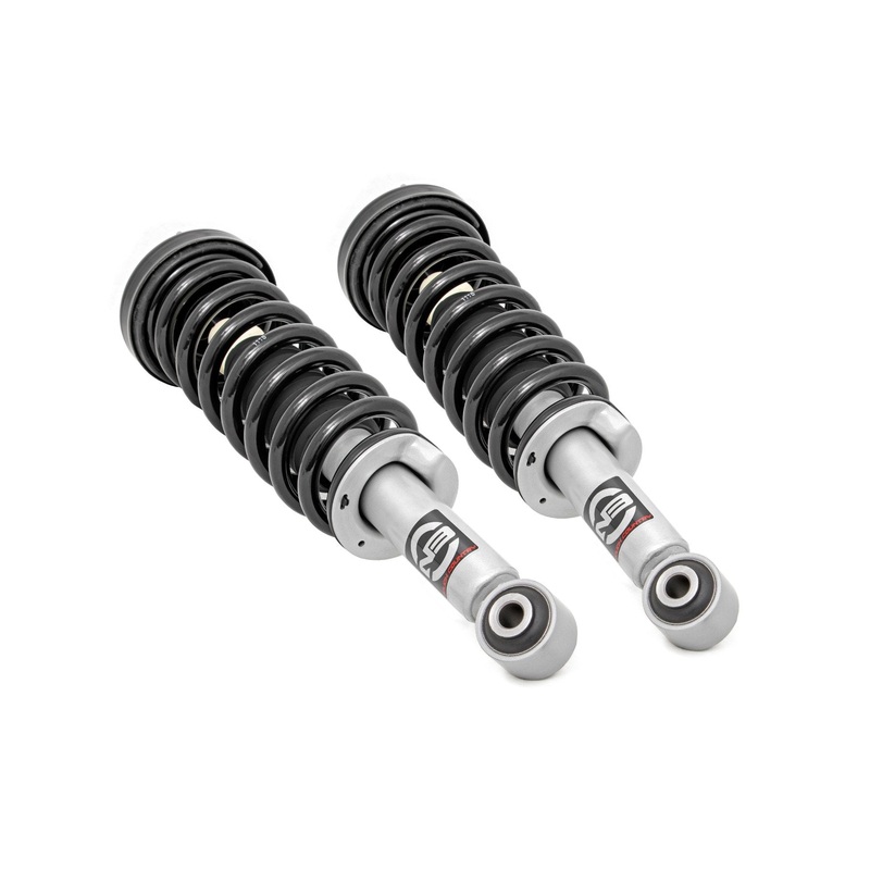 Rough Country | Loaded Strut Pair | Stock | Ford F-150 2WD (2009-2013) | 501159