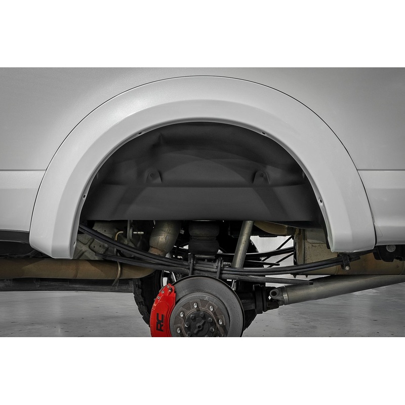 Rough Country | Rear Wheel Well Liners | Ford F-250/F-350 Super Duty 2WD/4WD (2017-2026) | 4517A