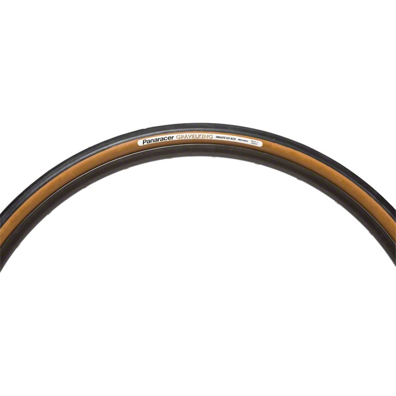 Panaracer Gravelking Tubeless Tire – 700c Black / Brown