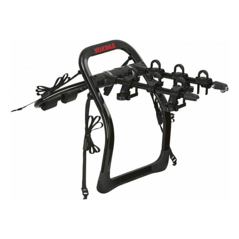 Yakima Fullback Boot Hatch Bike Rack – Trunk – 3 Bike – Black