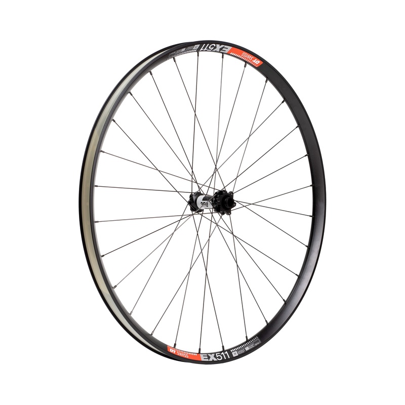 DT Swiss Custom 350 EX511 Wheelset – 6 Bolt – Shimano HG Splined – 15x110mm Boost & 12x148mm Boost – 27.5 Inch