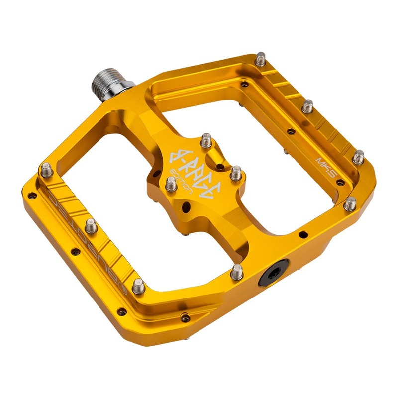 Burgtec Penthouse Flat MK5 B-Rage Edition Pedals – Gold