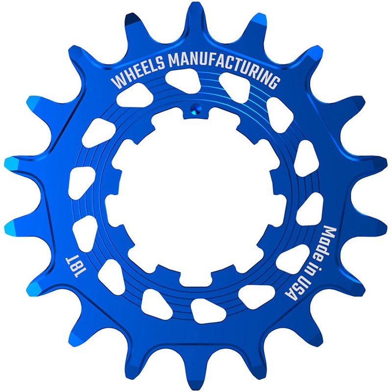 Wheels Manufacturing SOLO HG Cog – 18t Fits SOLO-HG Kits Blue