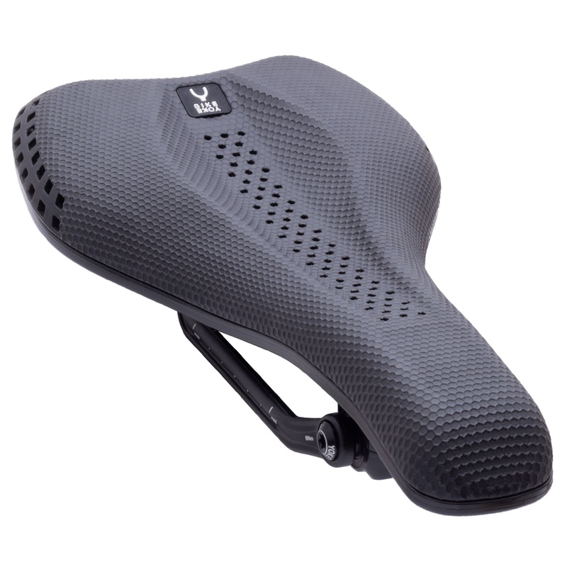 BikeYoke Sagma 3D Saddle – Aluminium – 130mm – Black
