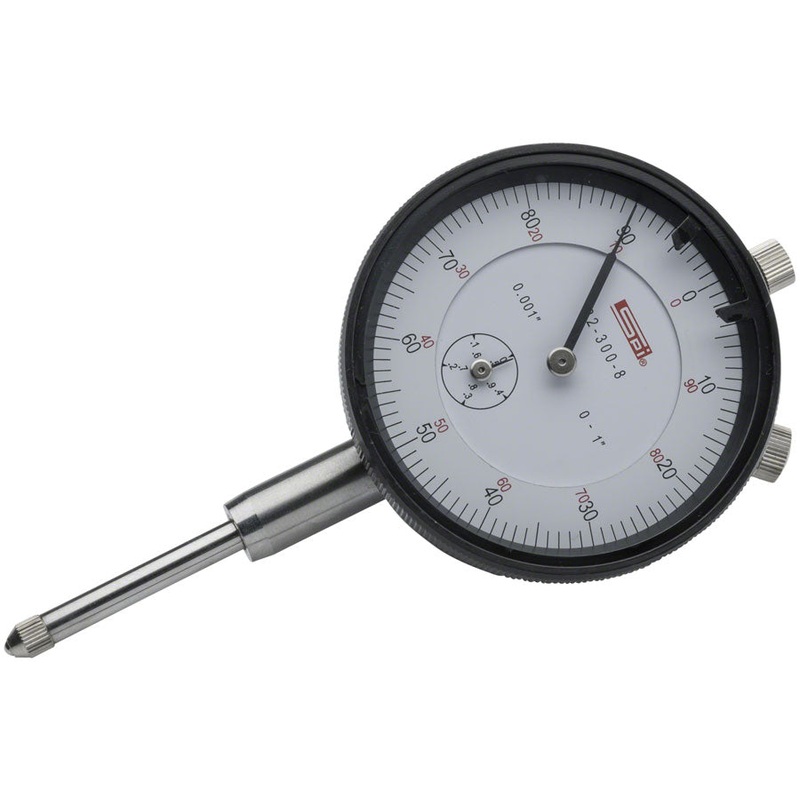 FOX Tooling Kit – Dial Indicator 1″ Measuring Range 0.001″ Graduation 3/8″ Stem Diameter