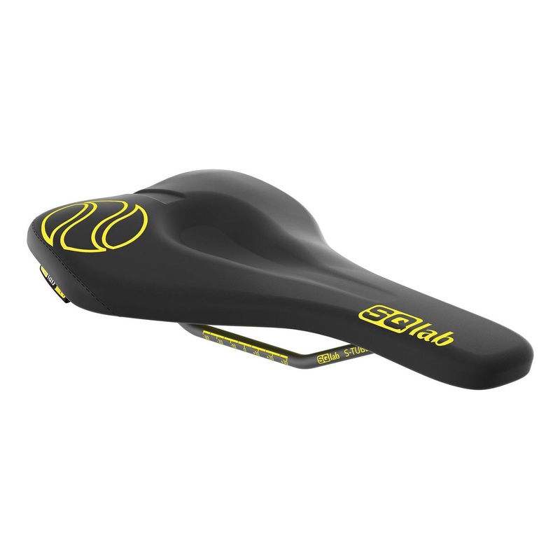 SQLab 611 Ergowave Active Flow Yellow Saddle