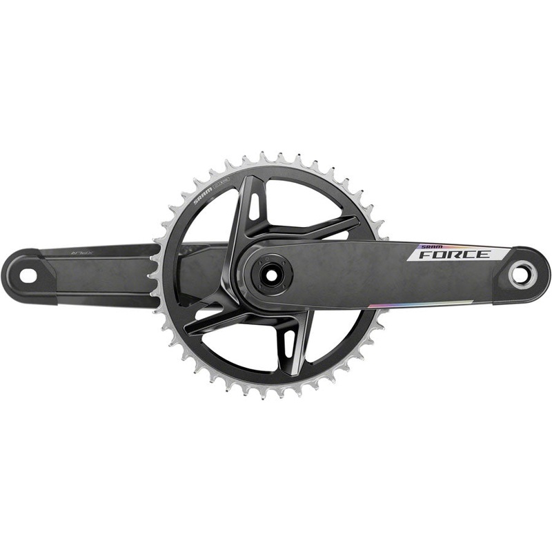 SRAM Force 1x XPLR Wide Crankset – 160mm, 12/13-Speed, 42t, 8-Bolt Direct Mount, DUB Spindle, Carbon, E1