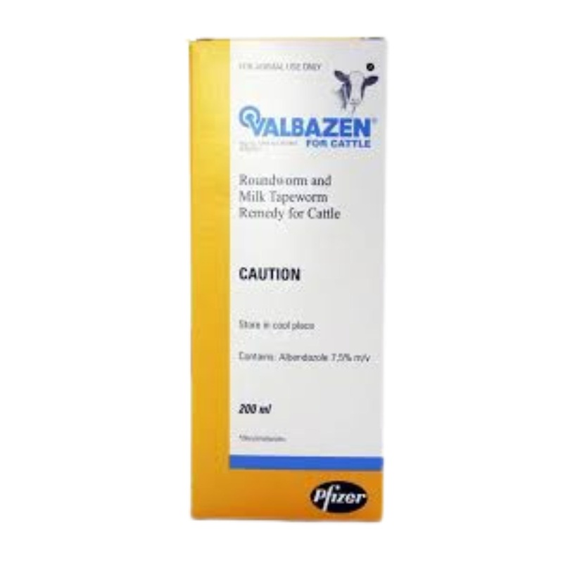 Valbazen for cattle 200ml suspension