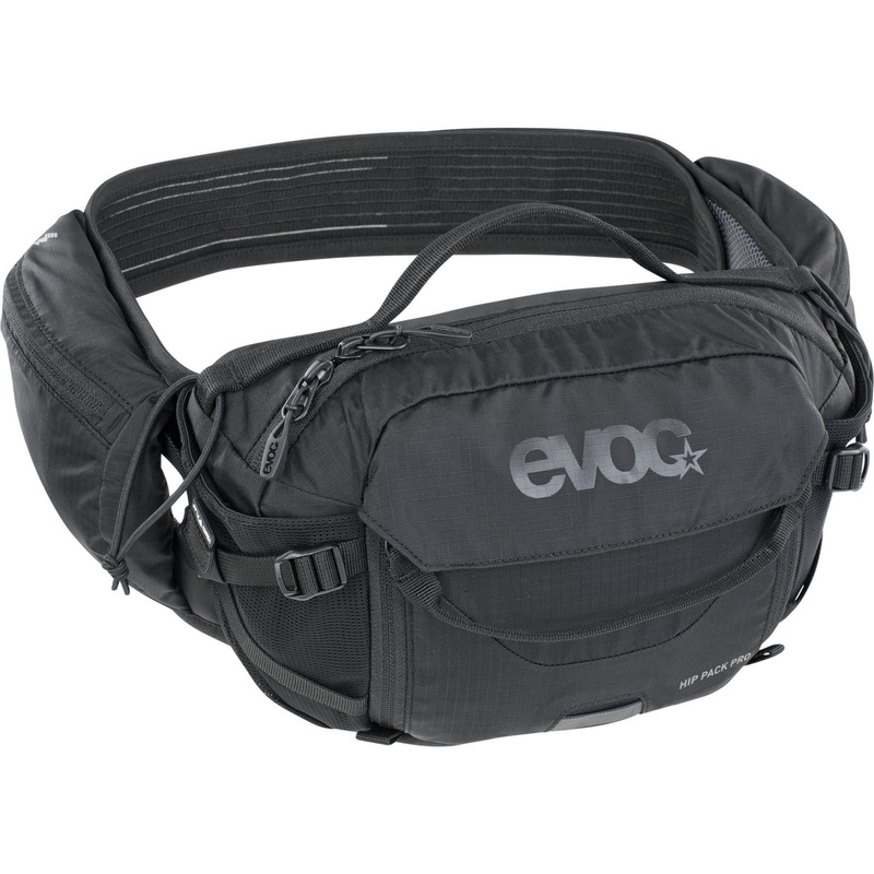 EVOC Hip Pack Pro 3 + 1.5L Hydration Bladder Black