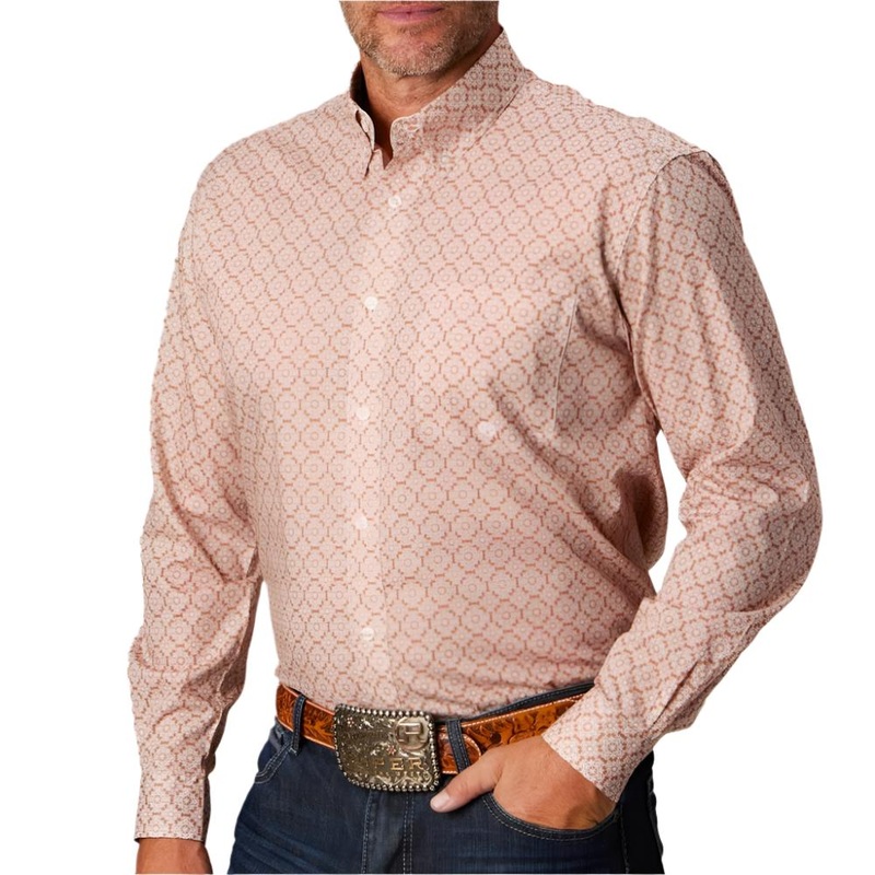 Roper Men’s Medallion Print Shirt