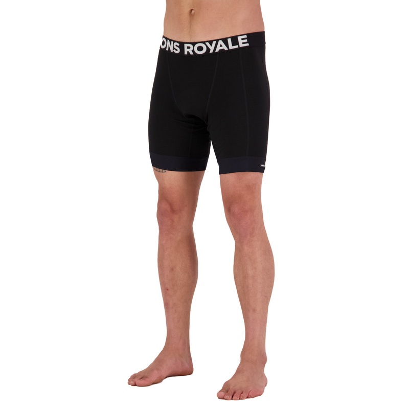 Mons Royale Men’s Epic Merino Shift MTB Short Liner – XL – Black