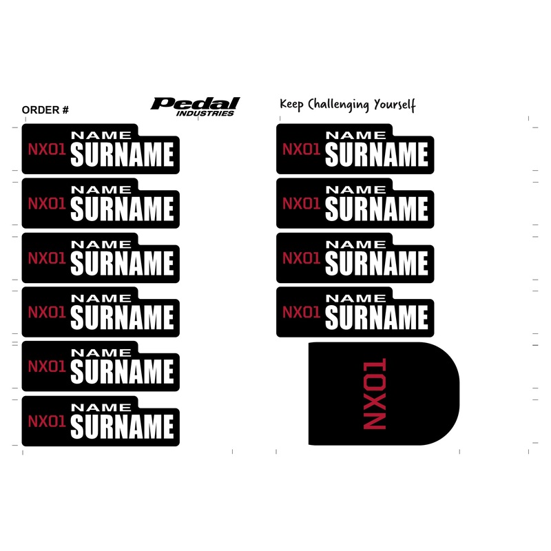 NX01 2024 ID Sticker Bikes & Gear