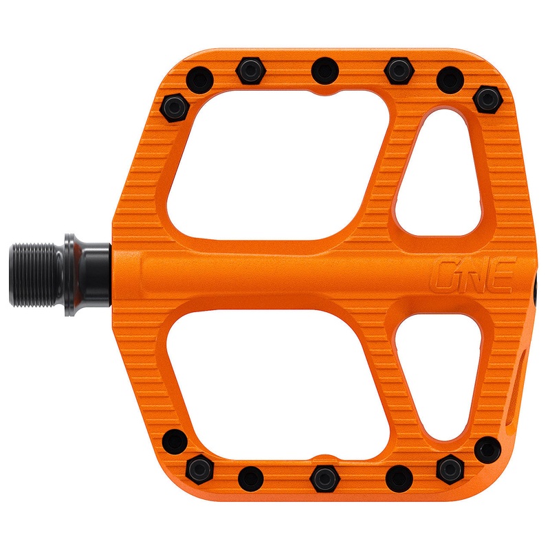 OneUp Components Small Comp Platform Pedals Orange