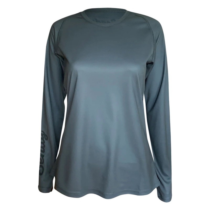 Sendy Send It Long Sleeve Women’s Jersey – Women’s M – Slate – Grey