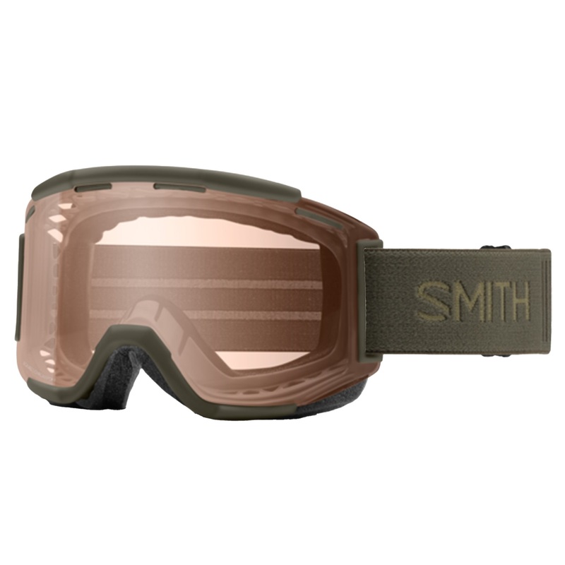 Smith Squad MTB Goggles – OSFA – Forest / Chromapop Amber Low Light