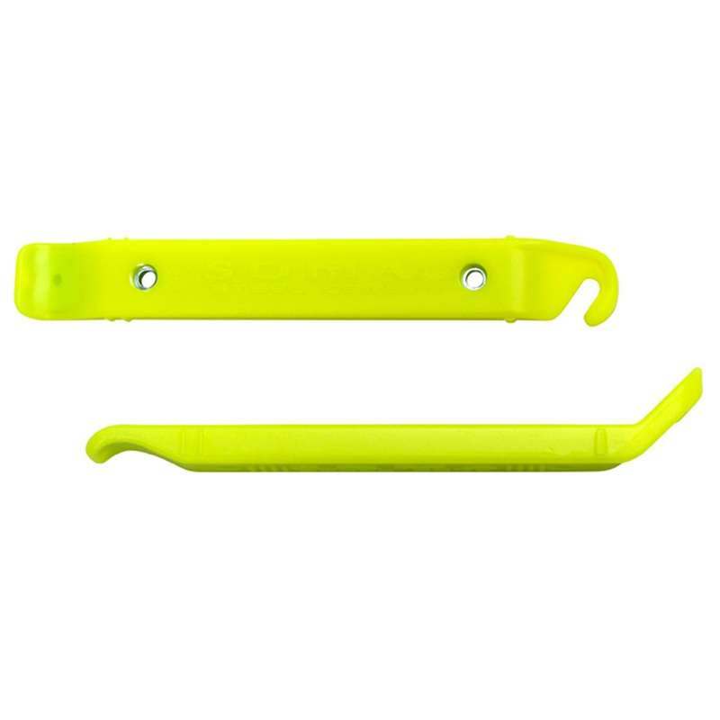 Steel Core Tire Levers Pair – Neon Yellow