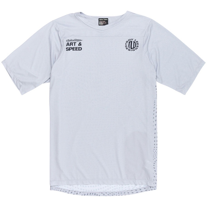 Troy Lee Designs Skyline Short Sleeve Jersey   Radioscape Mist, Medium