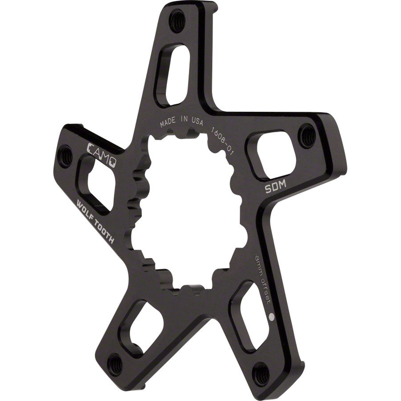 Wolf Tooth CAMO SRAM Direct Mount Spider – M8 BB30 49mm Chainline/6mm Offset