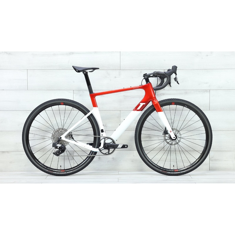 3T Exploro Racemax Apex XPLR AXS 1X12 700c Gravel Bike Red/White & Emerald/White Emerald / White