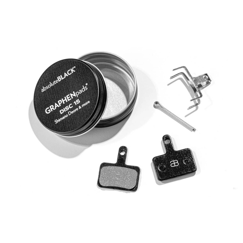 absoluteBlack GRAPHENpads Disc Brake Pads – Graphene – Shimano Deore