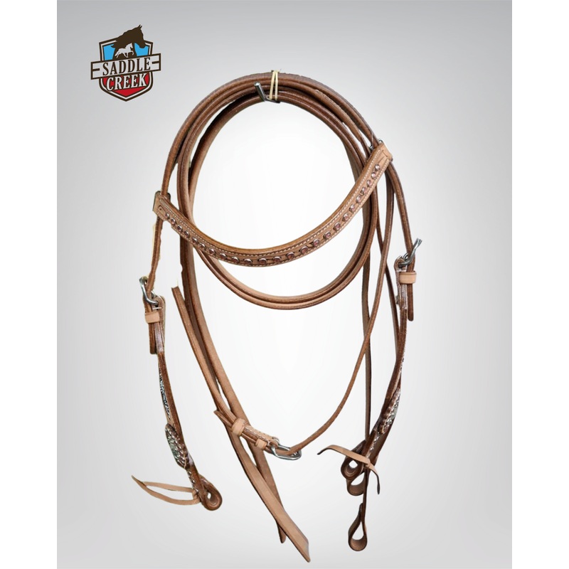 Bronco Western Bridle Beaded and Stones